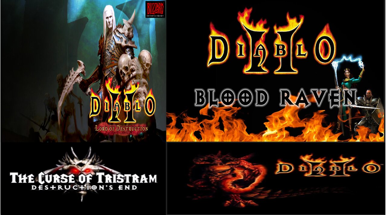 DIABLO 2 The Adeventure with the Necromancer, To rescue Deckard Cain from Old Town Tristram