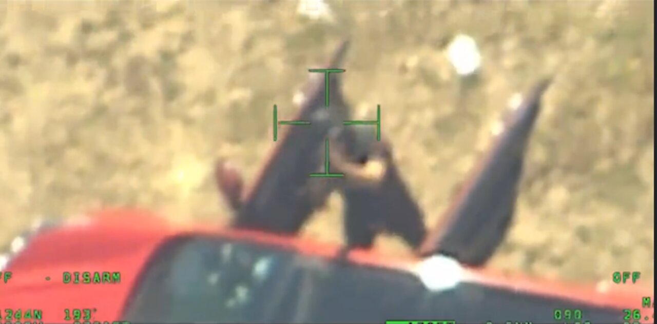 Video! Mexican Cartel Takes Aim At DPS Helicopter With AK-47