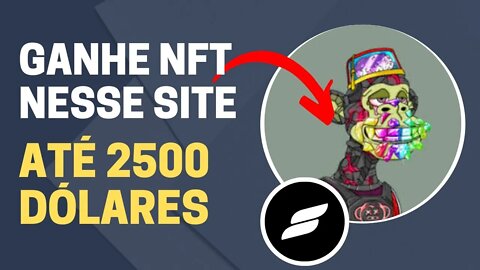 GANHE NFT NESSE SITE | ATÉ 2500 DÓLARES ( CHANCE DE GANHAR 1 BITCOIN )