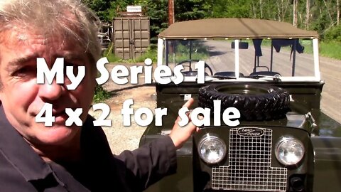 Advert and walk around for my 1958 series 1, 4x2