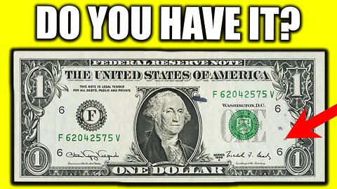 This RARE Paper Money Sold for A LOT!! Look for these Dollar Bills from the BANK
