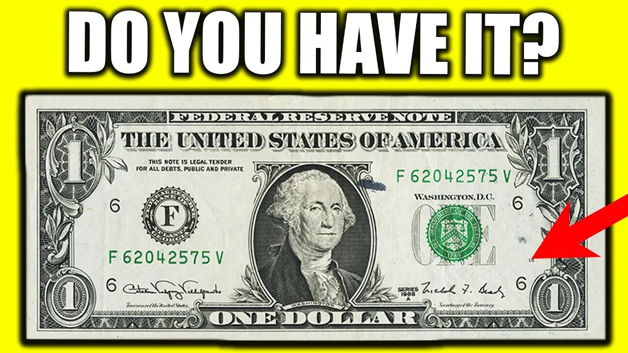 This RARE Paper Money Sold for A LOT!! Look for these Dollar Bills from the BANK