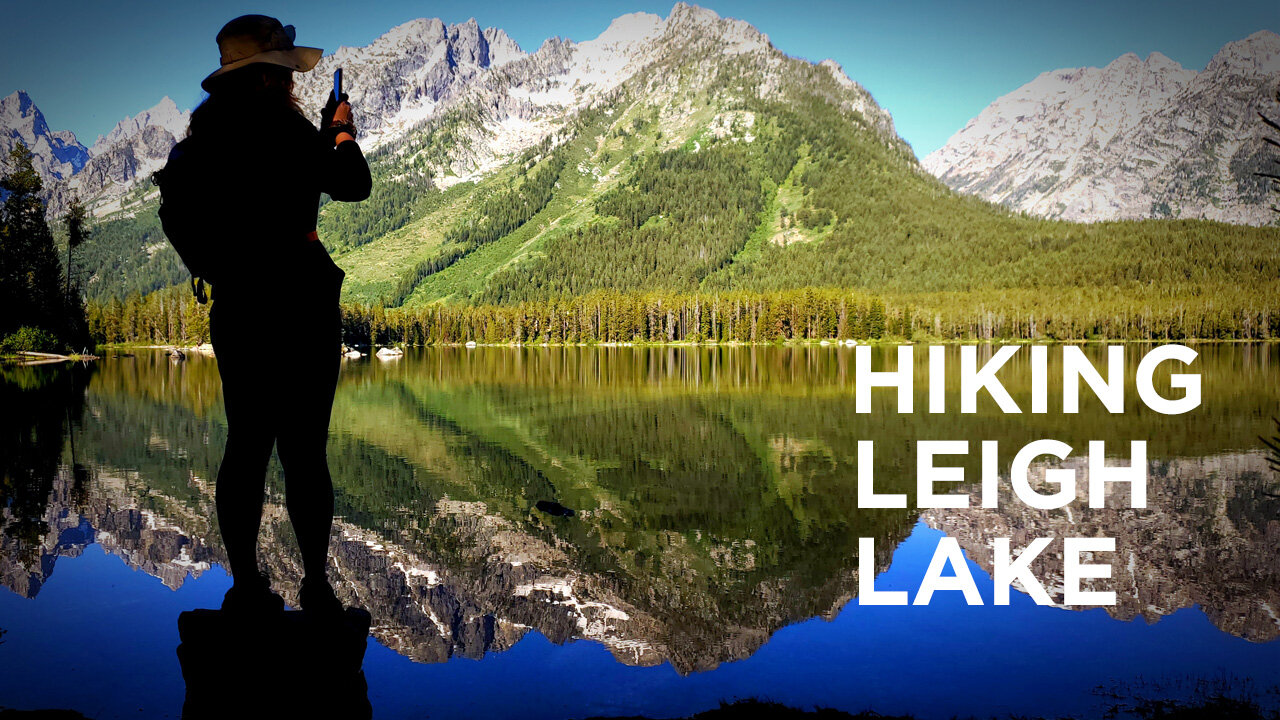 The Tetons from Leigh Lake