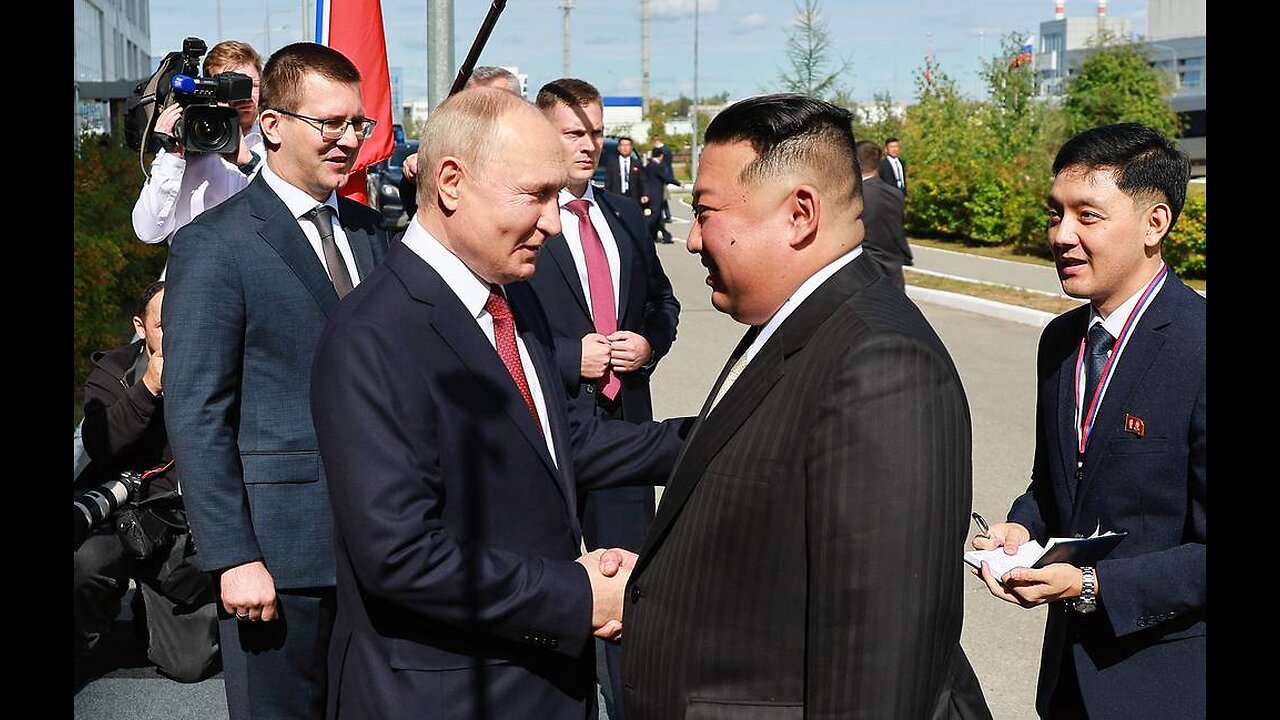 BREAKING NEWS: PUTIN & KIM JUNG UN SIGN MASSIVE ARMS DEAL FOR MILLIONS OF ARTILLERY SHELLS