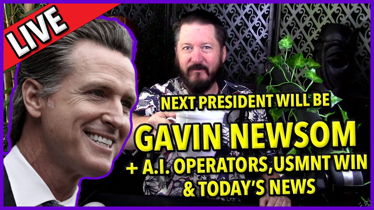 C&N 051 ☕ #Newsom Will Be The Next President 🔥 #Portland #ai Operators 🔥 #juneteeth ☕ #usmnt Wins