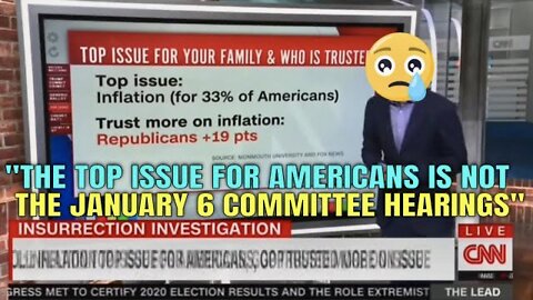 CNN ADMITS Jan 6 is NOT important to Americans...and the Tears Flow...