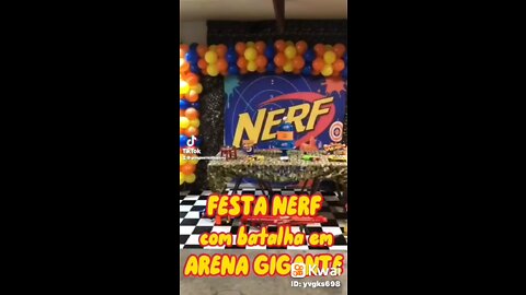 Festa Nerf com batalha em shopping no Rio