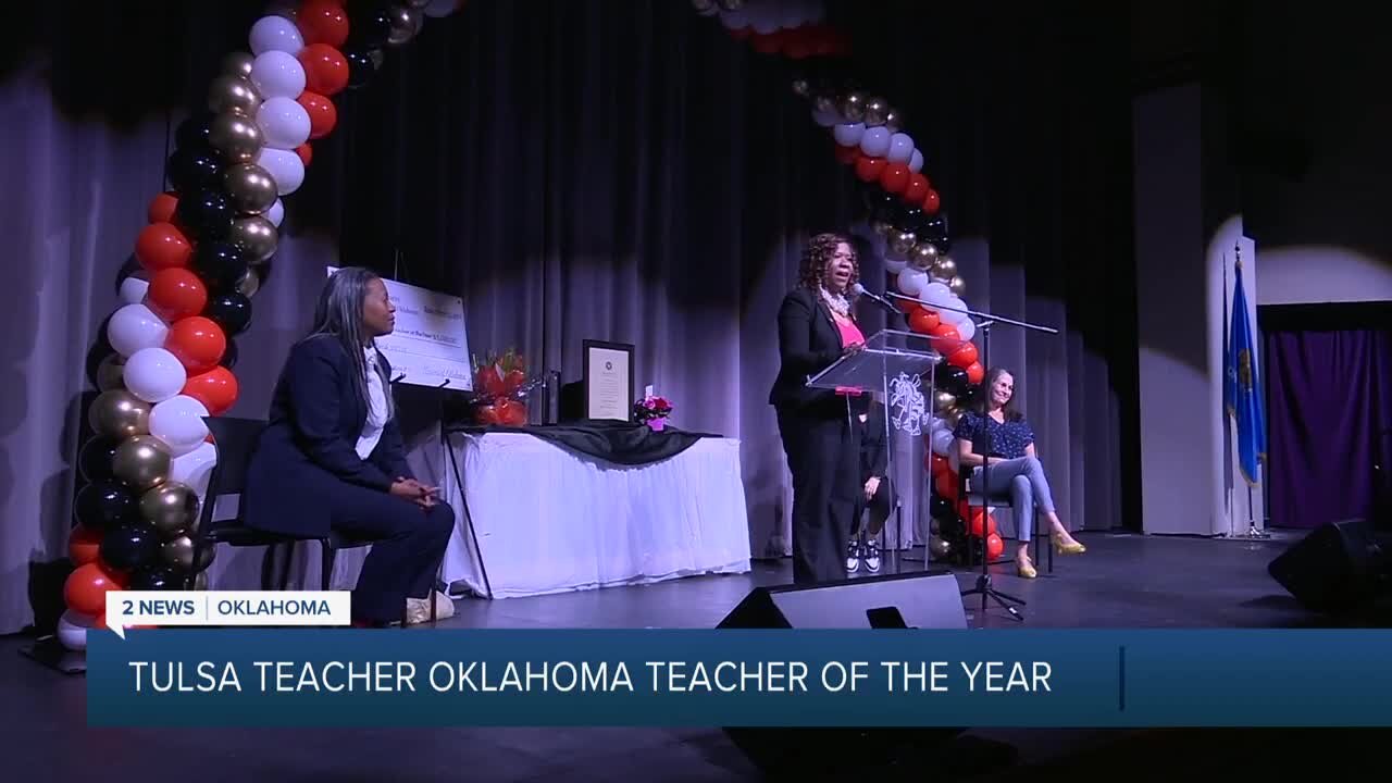 Tulsa teacher honored with 2023 OK Teacher of the Year