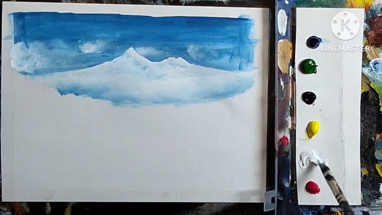 Acrylic painting tutorial|part -1#acrylic painting