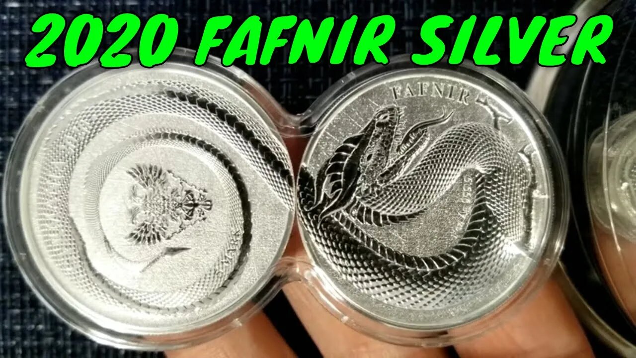 Germania Mint - 2020 Fafnir Dragon 1 Oz Silver Round