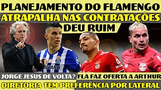 PLANEJAMENTO ATRAPALHA CONTRATAÇÕES | SITUAÇÕES DE ARTHUR, ANGELO E URIBE | LATERAL DIREITO E+