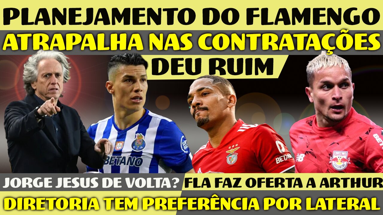 PLANEJAMENTO ATRAPALHA CONTRATAÇÕES | SITUAÇÕES DE ARTHUR, ANGELO E URIBE | LATERAL DIREITO E+