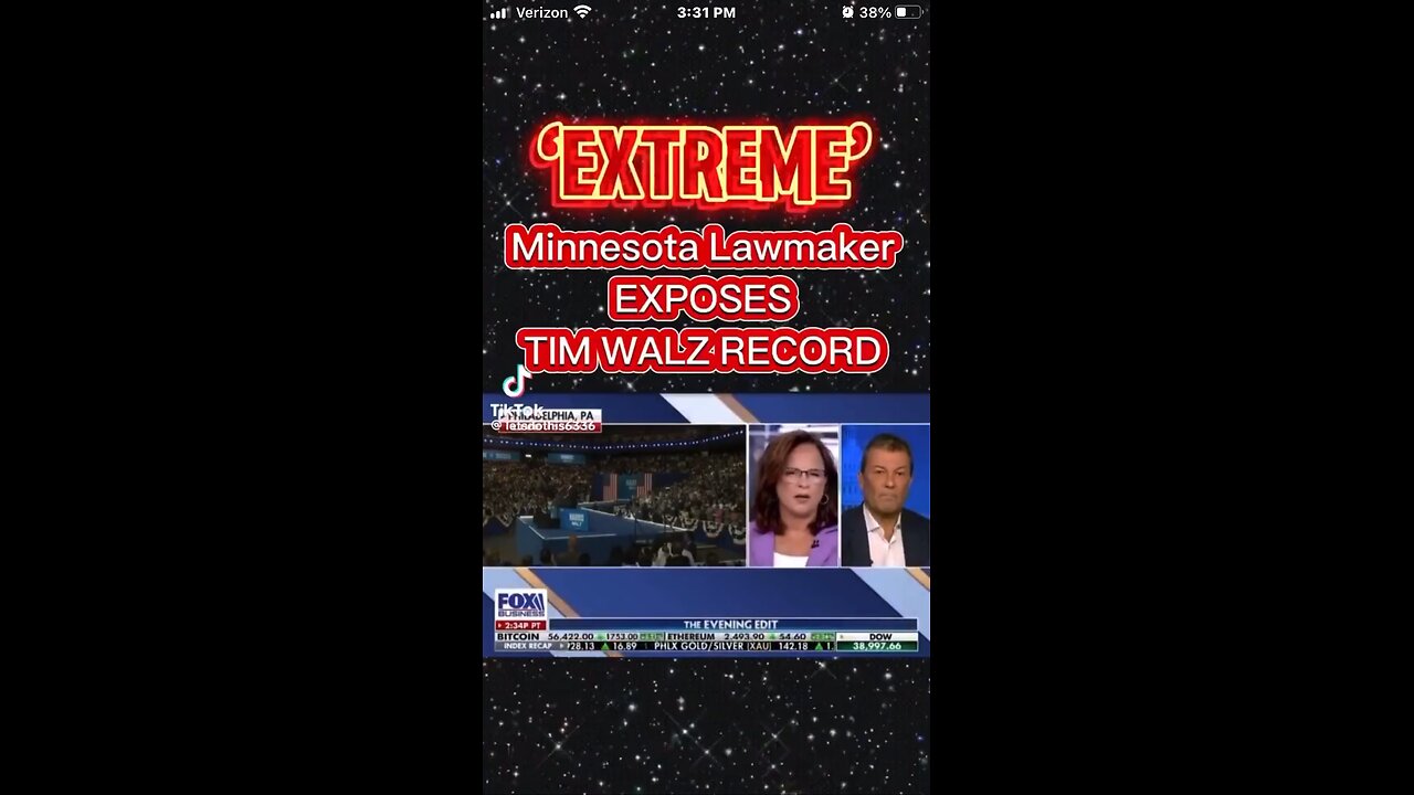 A Minnesota State Rep exposes Walz for the communist he is. There was an $18 billion surplus and n