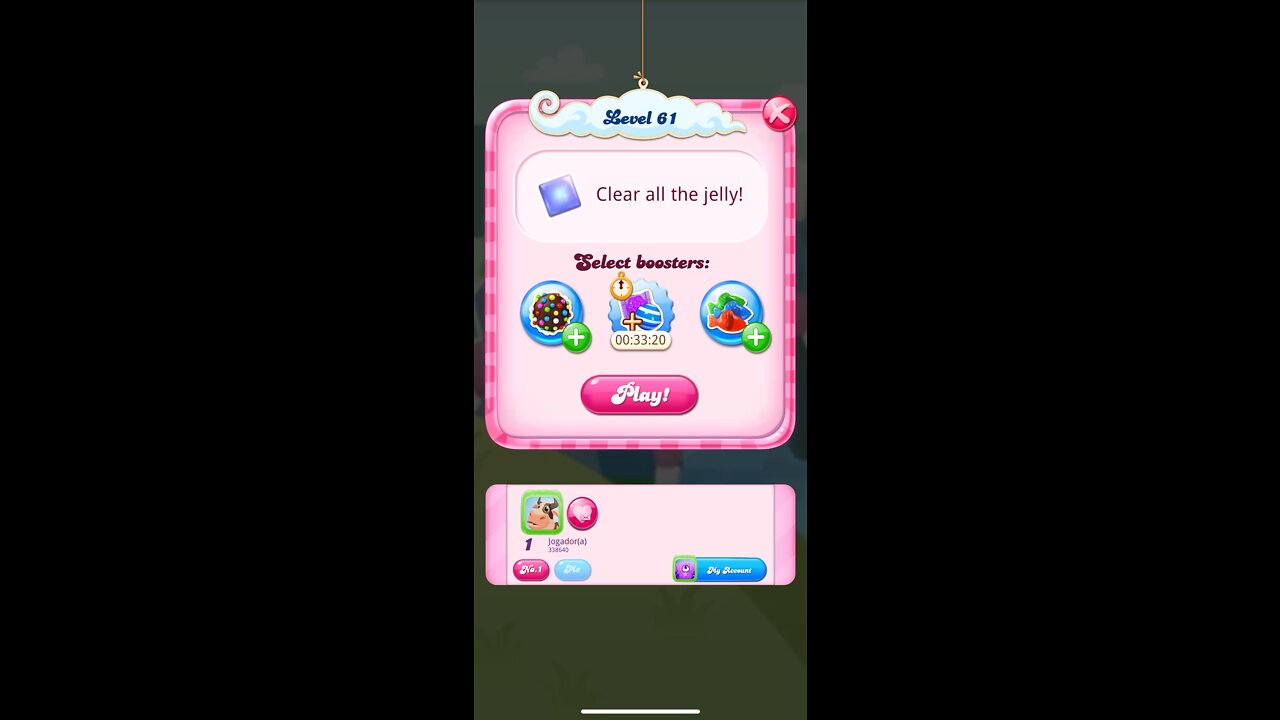 Candy Crush Saga Level 61