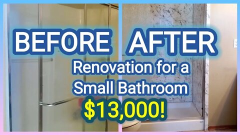 BATHROOM INSTALLATION IN ONE-DAY $13,000!🙈🙈🙈