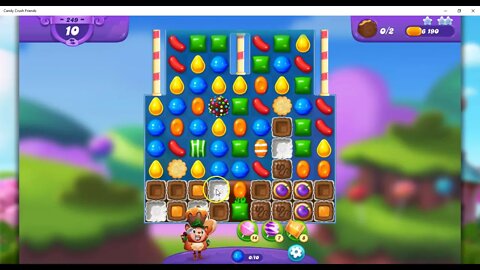 FRIENDS Level 249 Audio Talkthrough, Candy Crush Friends Saga,, 25 Moves 0 Boosters