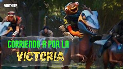 FORTNITE 🎮 ME PASO EL DIA CORRIENDO 🎮