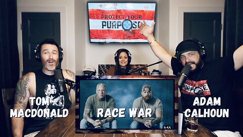 Military Veterans React to Tom MacDonald & Adam Calhoun - "Race War" (OUR COUNTRY NEEDS THIS SONG!)