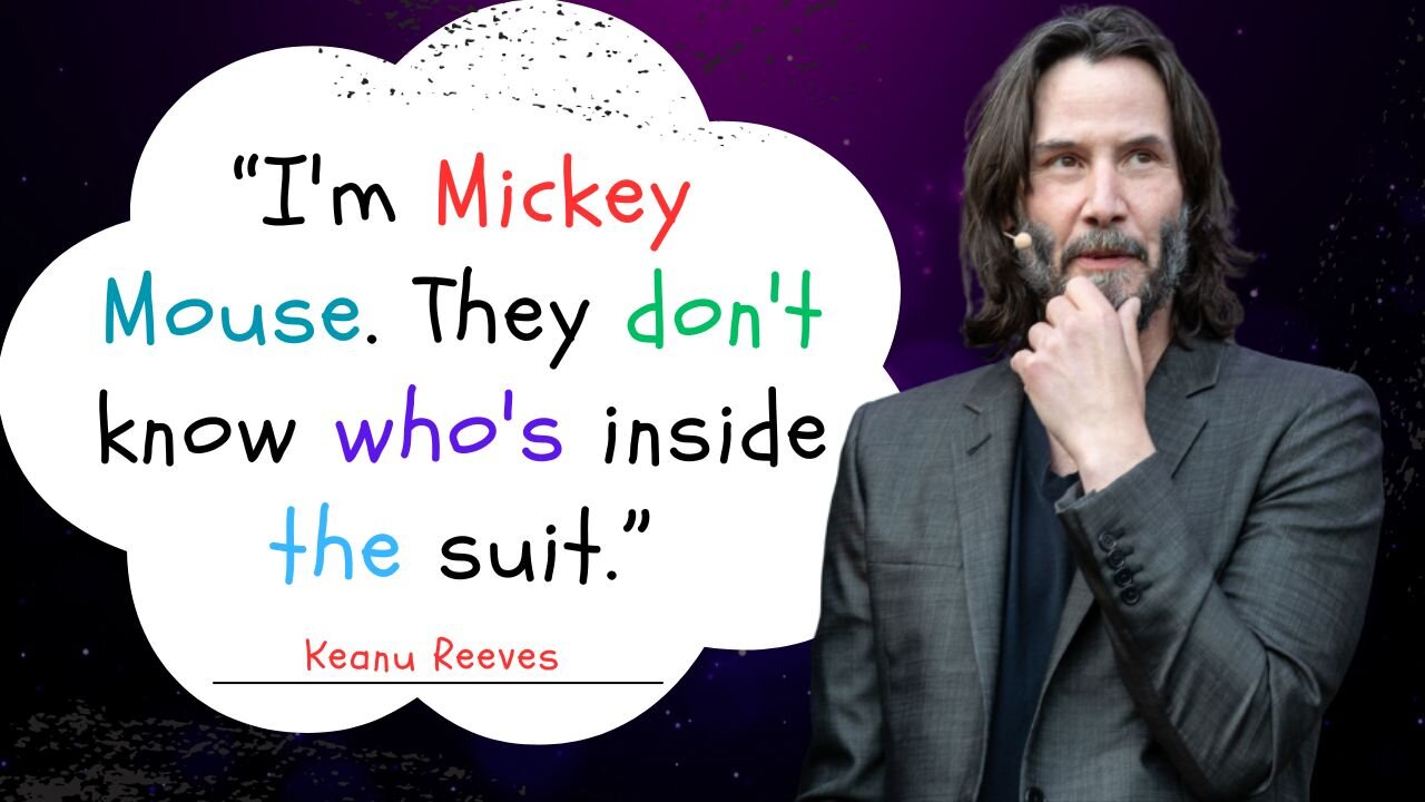 the truth of 3 d film || Keanu Reeves