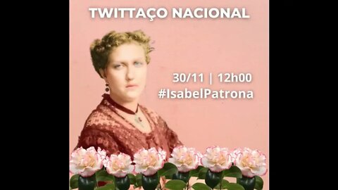HOJE Twittaço Nacional em favor da Princesa Isabel como patrona da Abolição