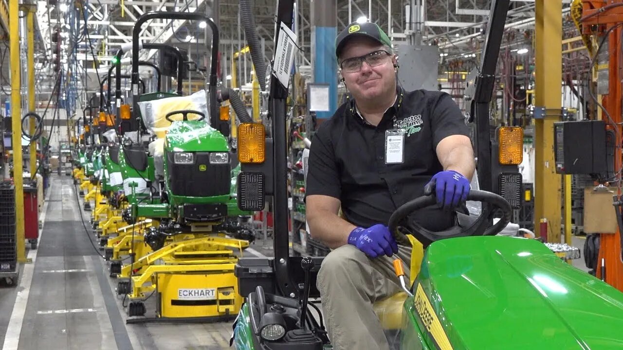 Deere Factory Tour! 1 Series - Where Your 1023e/1025r/2025r Is Built!