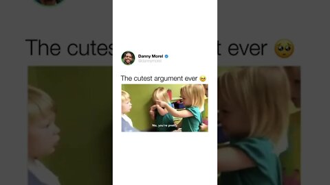 Fun Fridays: How cute is this argument 🥹 #fyp #funnyvideos