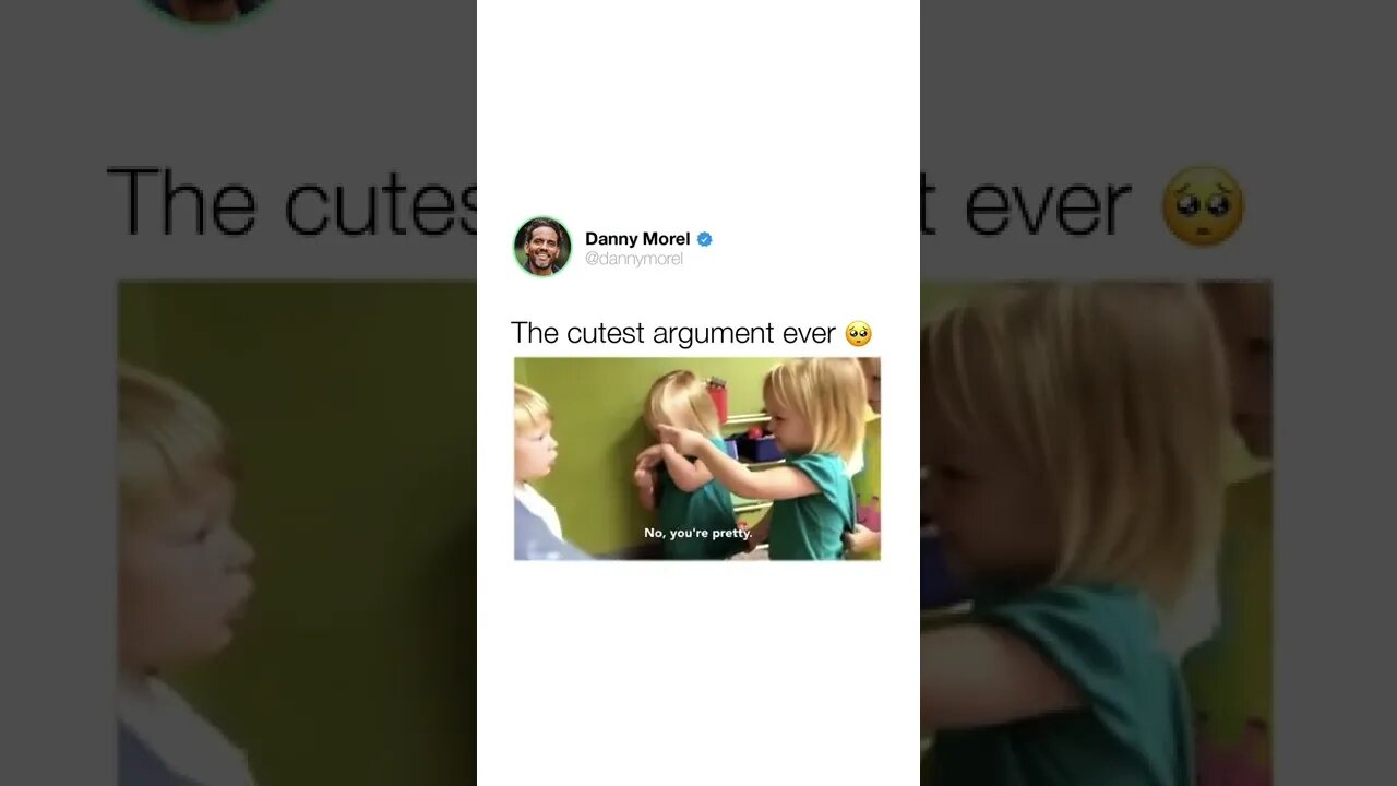 Fun Fridays: How cute is this argument 🥹 #fyp #funnyvideos