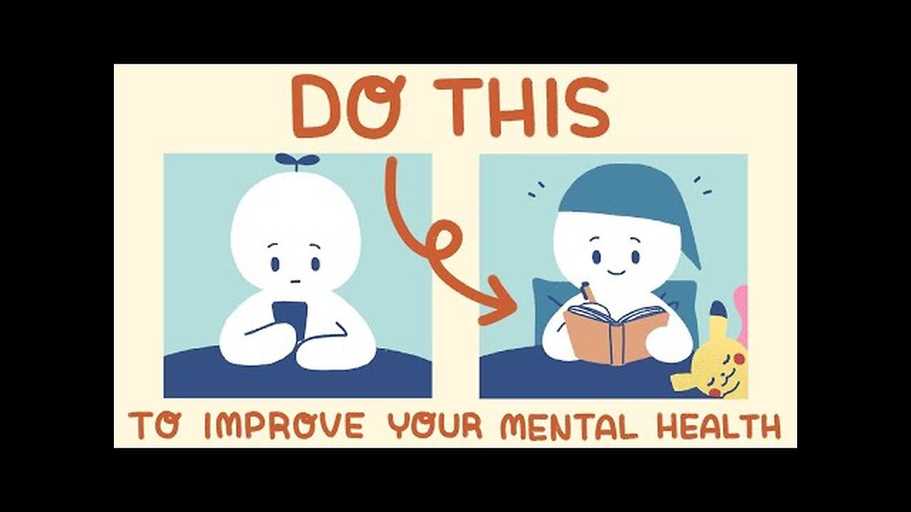 8 Things you can do to improve your mental health.