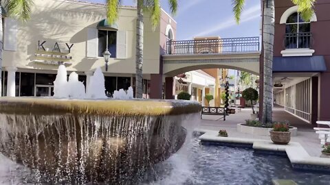 Outdoor mall in Southwest Florida