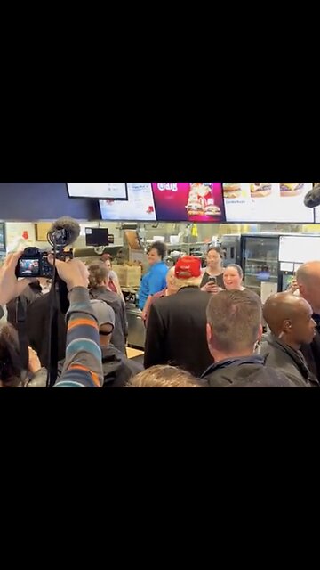 THE BIG MAG: Trump Swarmed at East Palestine McDonald's, 'Knock it Out Fast for Us'