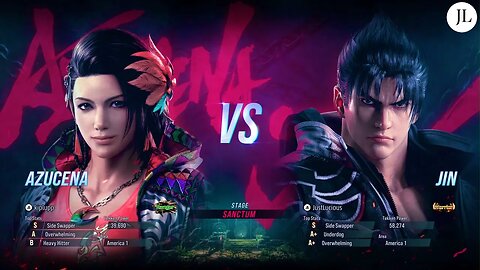 TEKKEN 8 - Azucena vs Jin (FT2) (Closed Beta Test)