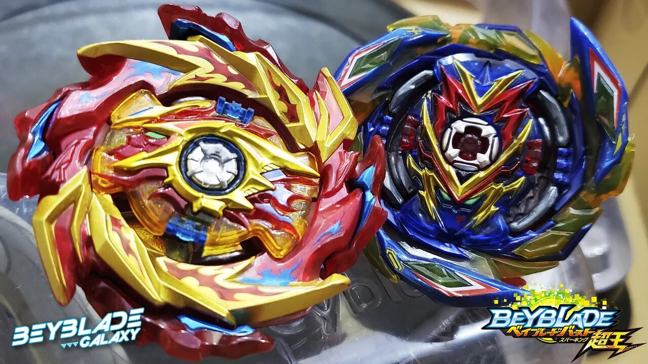 HYPERION BURN .CHO.Xc'+X vs BRAVE VALKYRIE .Ev' 2A - Beyblade Burst ベイブレードバースト