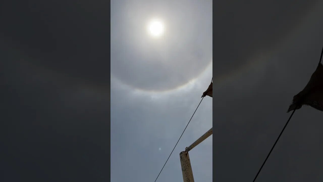 Immaculate Halo Around The Sun