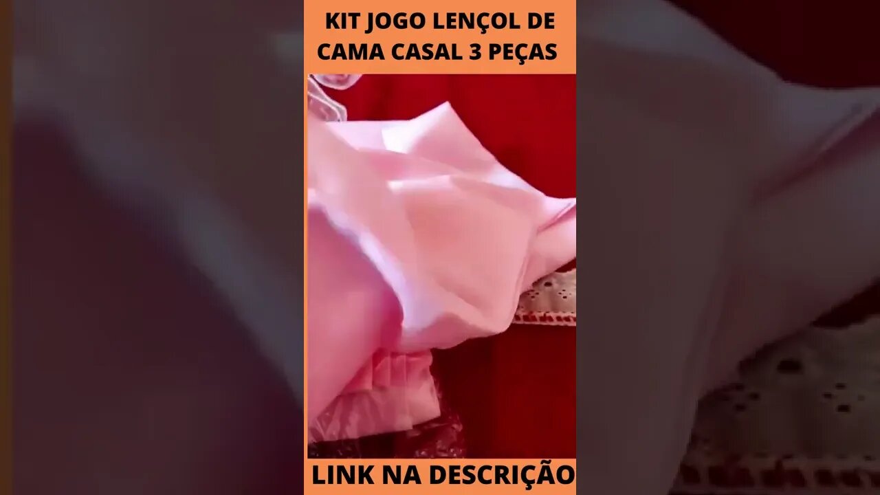 Kit Jogo Lençol De Cama Casal 3 Peças Liso C/ Elástico Promoção