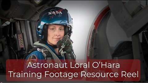 Astrnaut Lolar O' HARA Traning Fotage