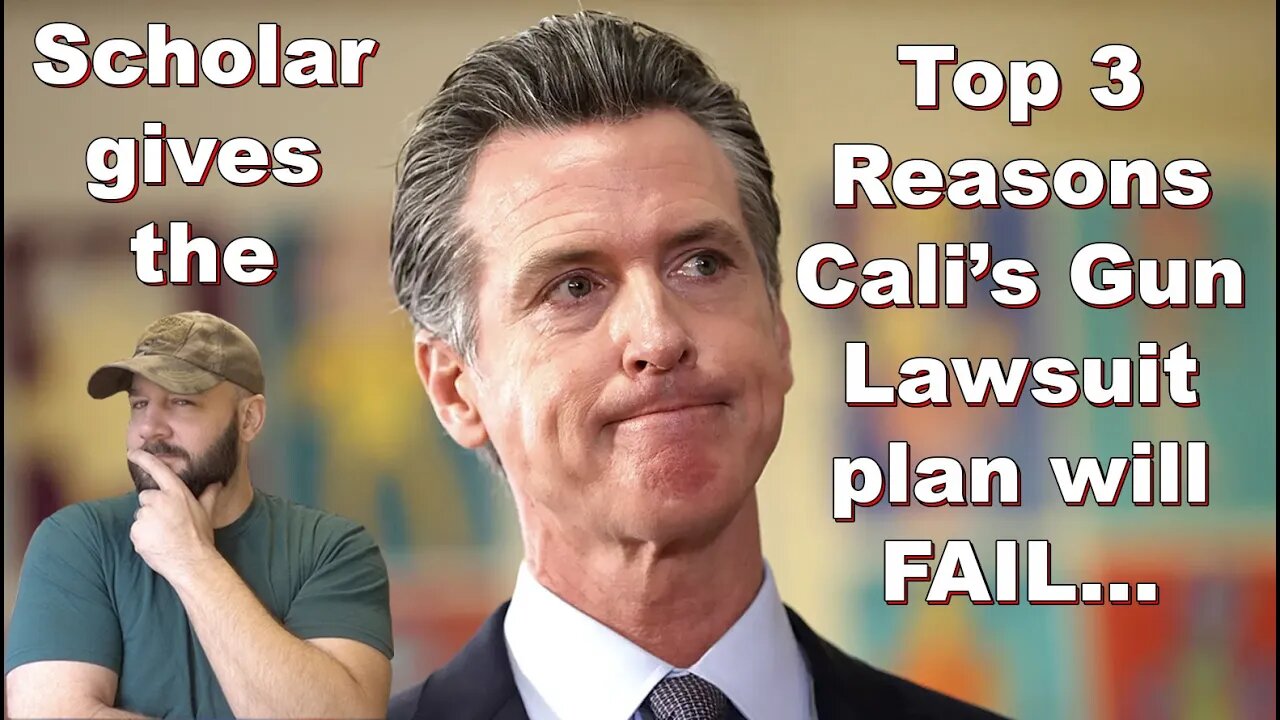 Top 3 reasons California's new attack on Gun Rights is doomed to failure... Sorry Gavin...