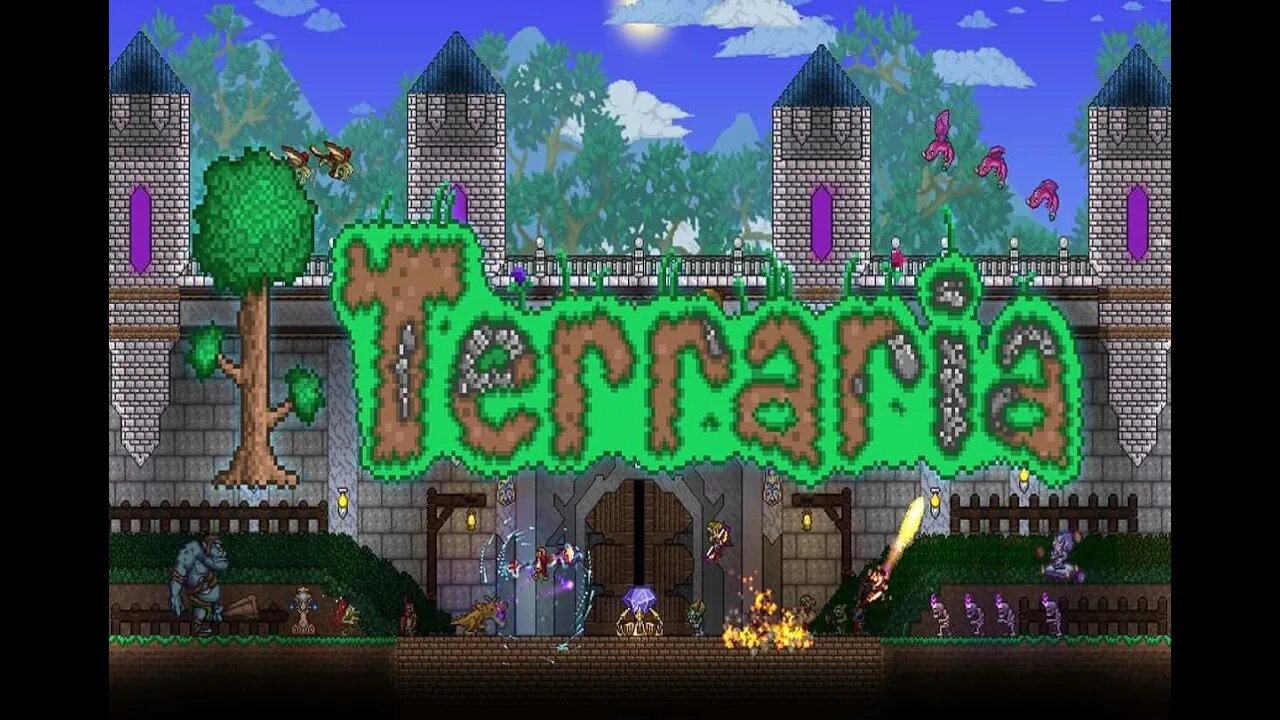 Dolphin plays Terraria Modded (Feat. 2Players)