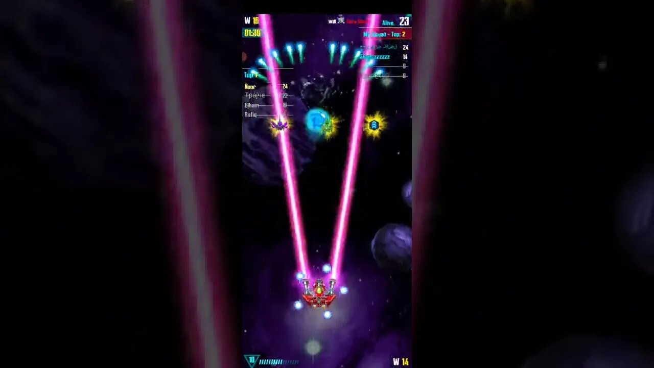GALAXY ATTACK ALIEN SHOOTER - PVP SURVIVAL 1 VS 100 SQUAD (20 August 2022)