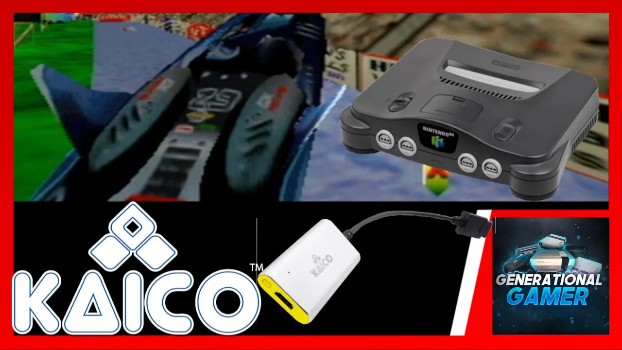 Kaico Labs Nintendo 64 (N64) HDMI Cable Preview (Featuring Hydro Thunder)