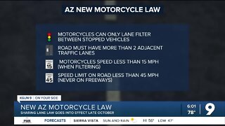 New AZ motorcycle law