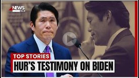 Robert Hur Testimony: US prosecutor stands by assessment of Biden’s ‘poor memory’