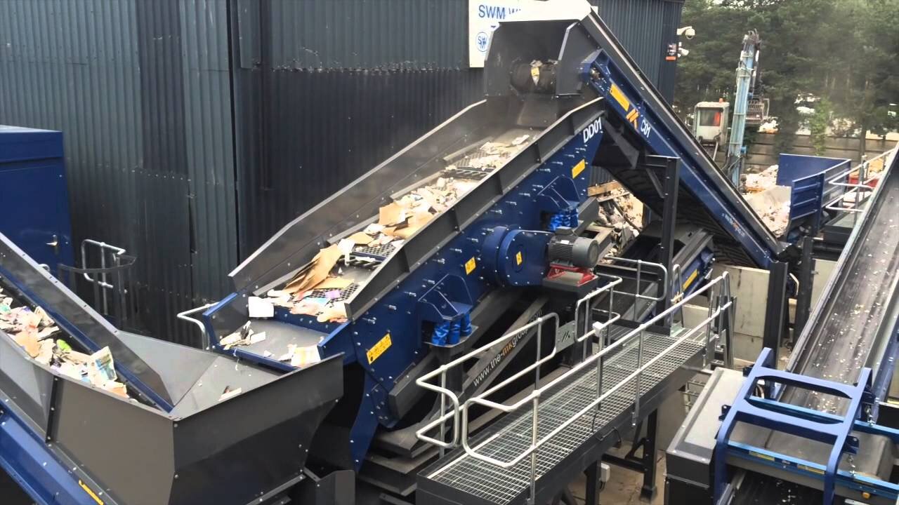 SWM's New M&K Recycling Plant incorporating Waste Screen & T