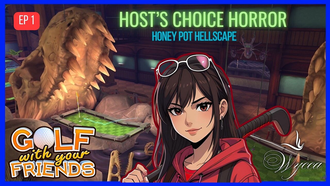 🔵 HOST'S CHOICE HORROR: HOCKEY HAVOC 🔵 | Golf with Friends | Episode 1