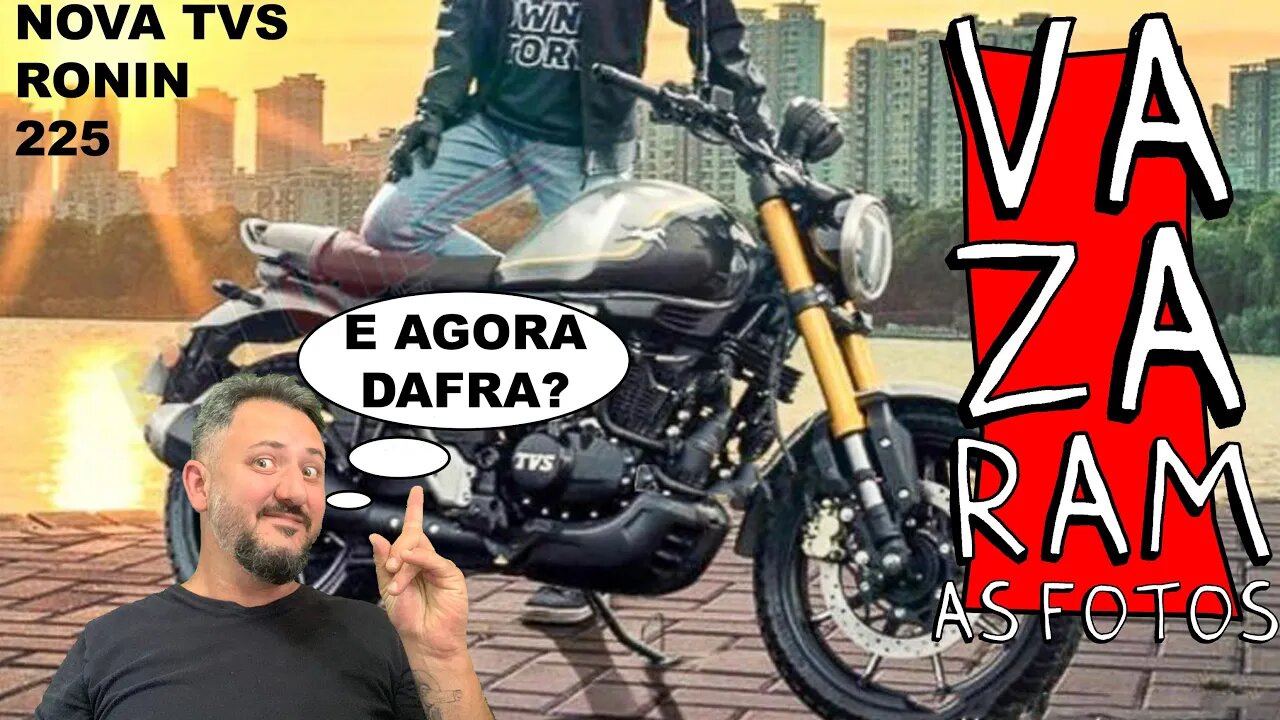 NOVA TVS RONIN 225 cc FOI REVELADA antes do LANÇAMENTO OFICIAL. E AGORA DONA DAFRA?