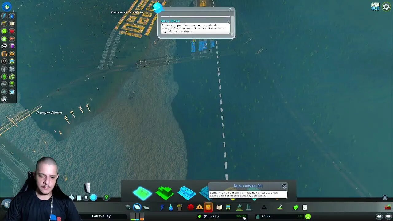 Live de Cities Skylines - #PlayerDJ - 05