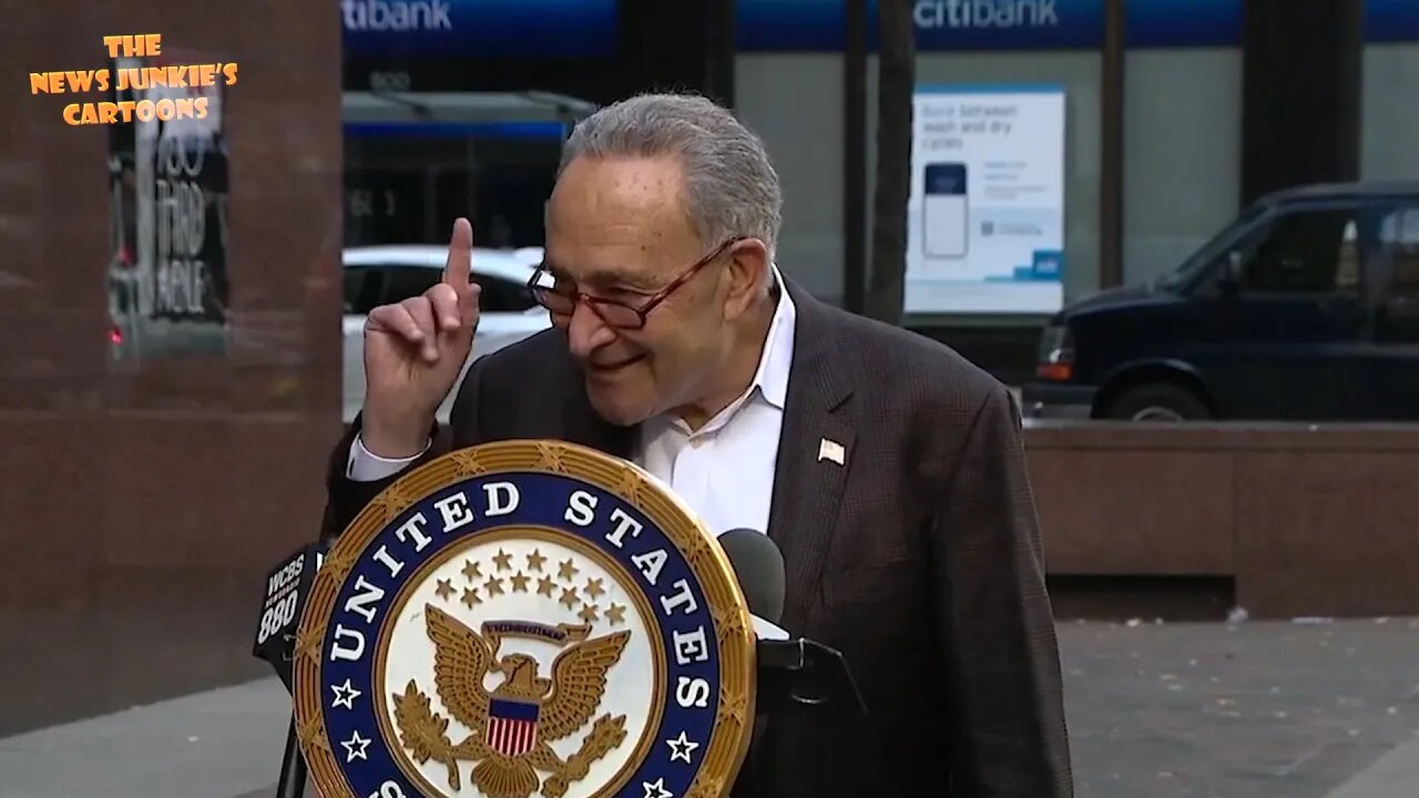 Chuck Schumer telling a touching story from when he was born.