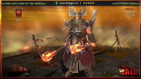 Raid Shadow Legends - Iron Brago - Classic Skin