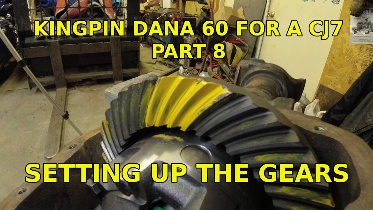 Kingpin Dana 60 for a CJ7 Part 8: Setup ring and pinion