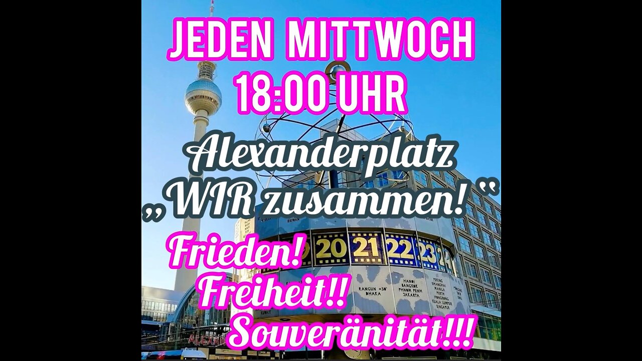 02.11.2022 Alexanderplatz - WIR zusammen - Vierter zentraler Spaziergang