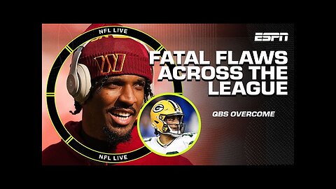 FATAL FLAWS ACROSS THE LEAGUE 😳 Can Jayden Daniels OVERCOME RB injuries? 👀 | NFL Live